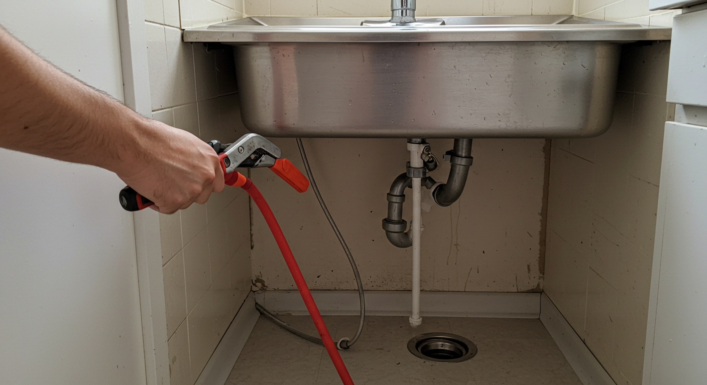 하수구막혔을때뚫는법