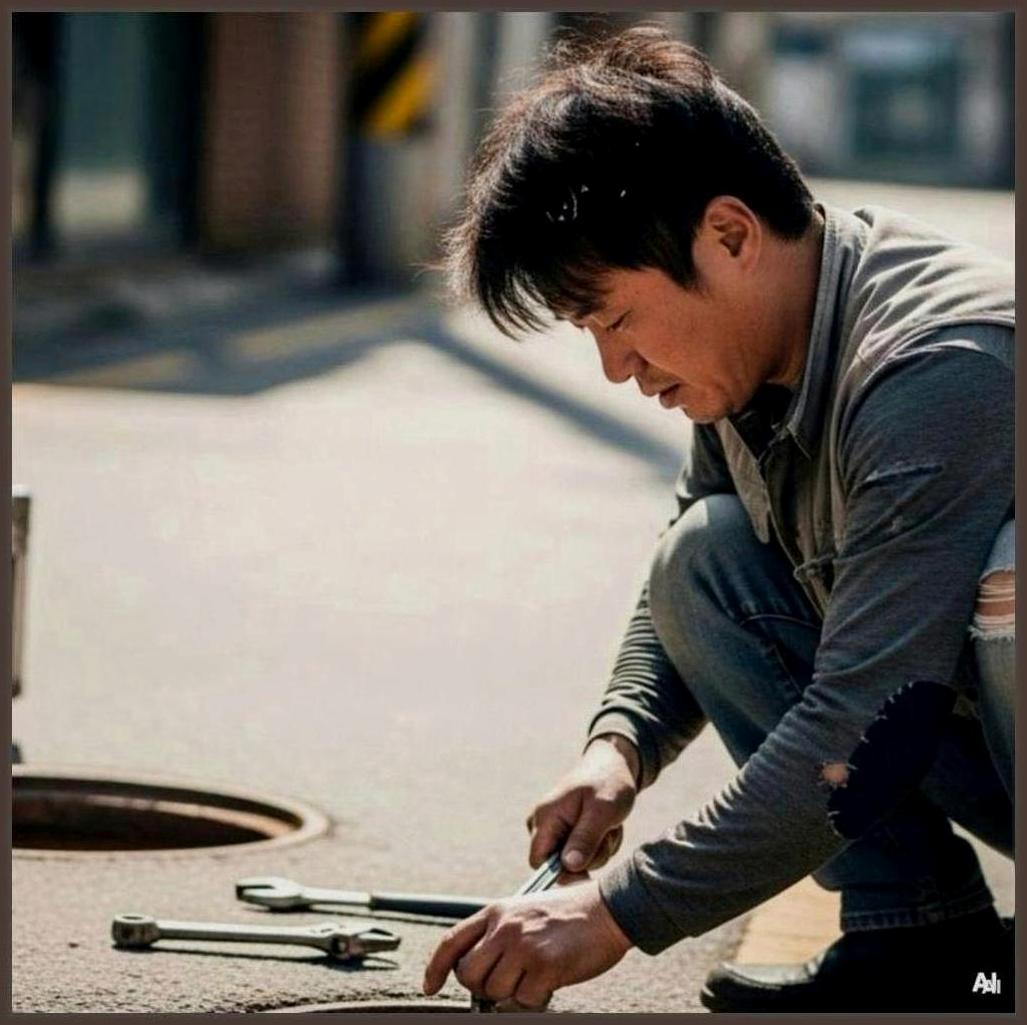 수원시망포동화성행궁음식점하수구막힘