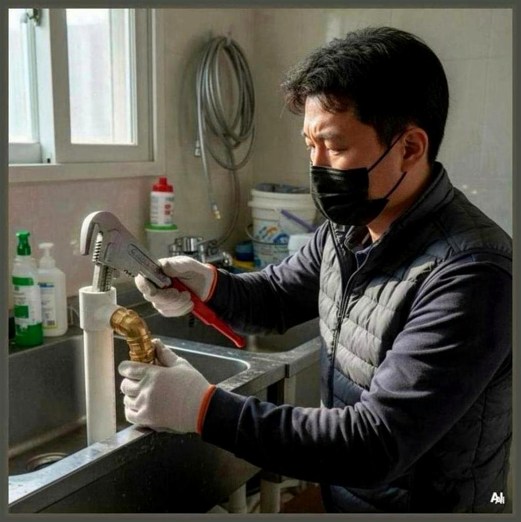 고덕동고덕역화장실역류할때